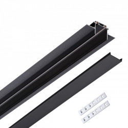 Шинопровод Novotech 135197 SMAL Track Black встраиваемый ГКЛ