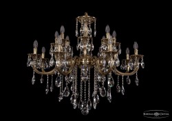 Люстра Bohemia Ivele 1702/8+8/335+150/B/GB