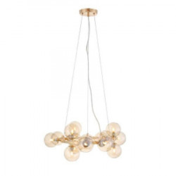 Люстра подвесная ST-Luce Золото/Коньячный G9 12*3W PARLLAONE            SL435.203.12
