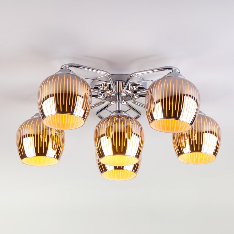 Потолочный светильник  Eurosvet Jesse 30161/6 хром