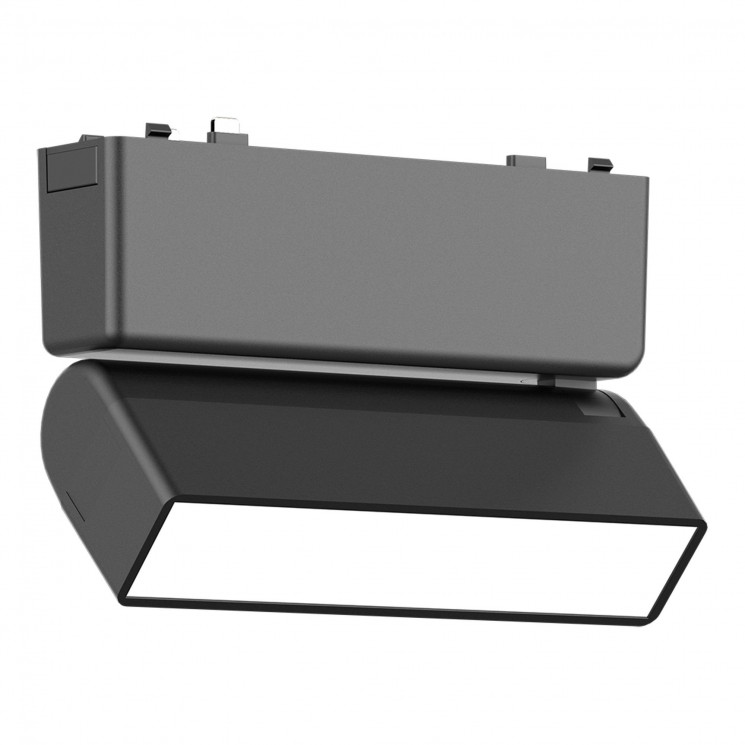 Магнитный трековый светильник SKYFLAT ST Luce  Черный LED 1*5W 4000K 260Lm Ra>90 IP20 L122xW26xH80 48V    ST676.446.05