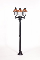 Уличный фонарный столб YAOHUALUX 84308cB Bl MADRID-COOPER