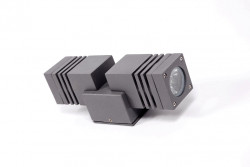 Настенный уличный(фасадный) светильник YAOHUALUX W78052 Gr TUBE LED