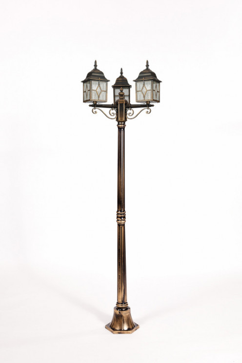 Садово-парковый светильник YAOHUALUX 64308B Gb TALLIN 1L