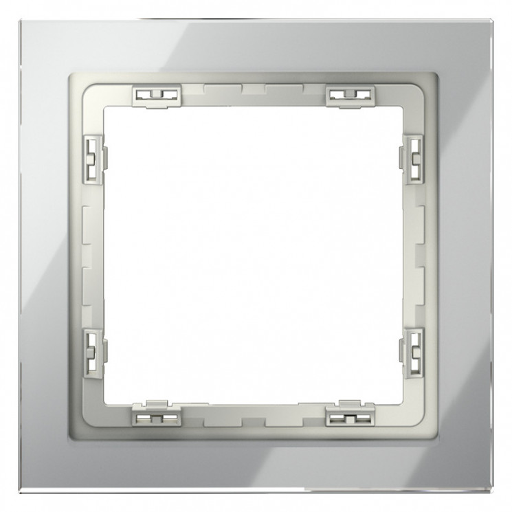 Рамка 1 пост VOLTUM VLS110105 сталь