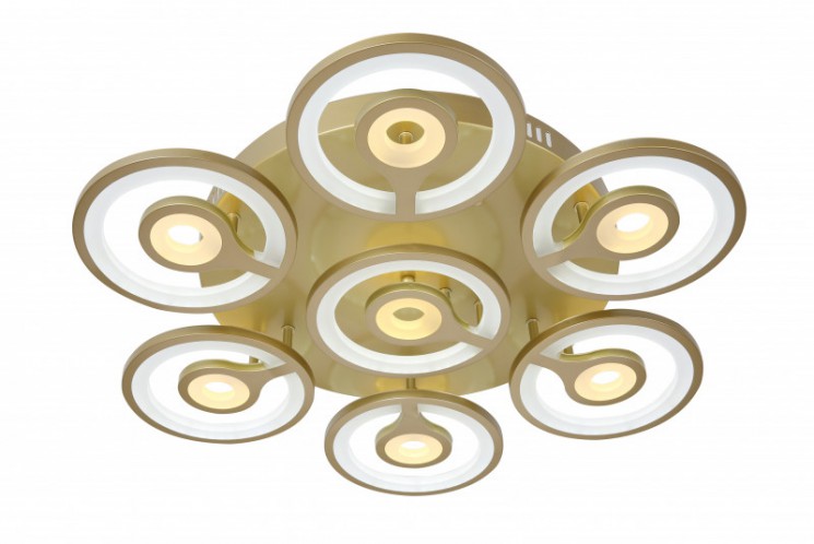 Люстра потолочная светодиодная Stilfort 2080/03/07C Andria 7*LED*98W