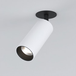 Встраиваемый светильник Elektrostandard Diffe белый/черный 10W 4200K (25052/LED) Diffe
