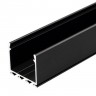 Алюминиевый профиль Arlight PLS-LOCK-H25-2000ANOD Black 028123