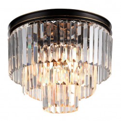 Люстра NEWPORT 31106/PL black+gold