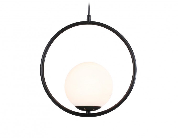 Подвесной светильник Ambrella light TR2592 BK черный E27 max 60W 300*150*1000