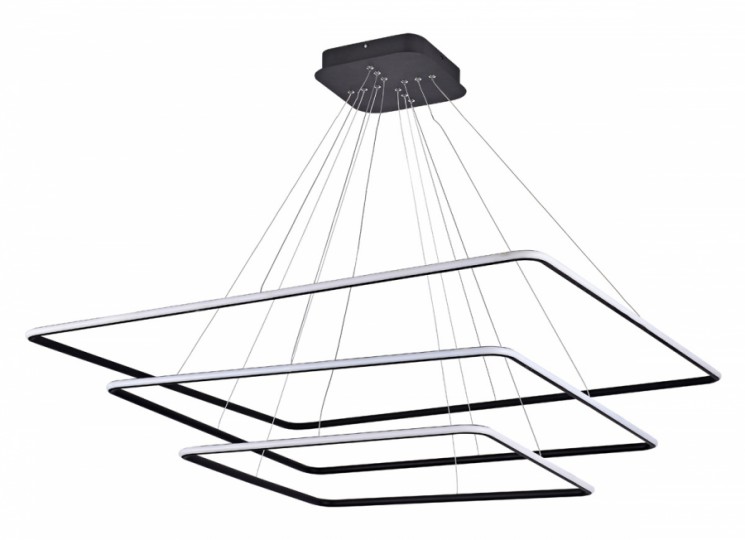 Подвесной светодиодный светильник Donolux S111024/3SQ 160W Black Out