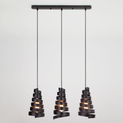 Подвесной светильник Eurosvet 50058/3 черный Storm