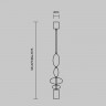 Подвесной светильник Maytoni MOD071PL-L8B3K3 Monochrome