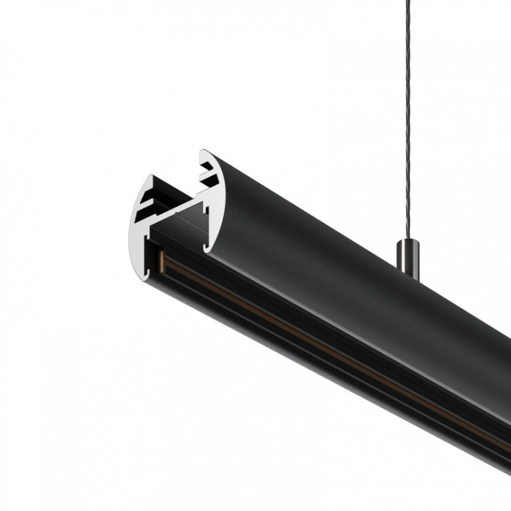 Шинопровод 1м подвесной круглый Basity Maytoni Technical  Basity TRX172-R-111B Busbar trunkings Basity