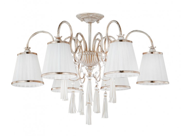 Люстра Crystal Lux OFELIA SP-PL6 WHITE