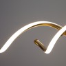 Подвесной светильник  Eurosvet Leavi 90074/1 патинированное золото