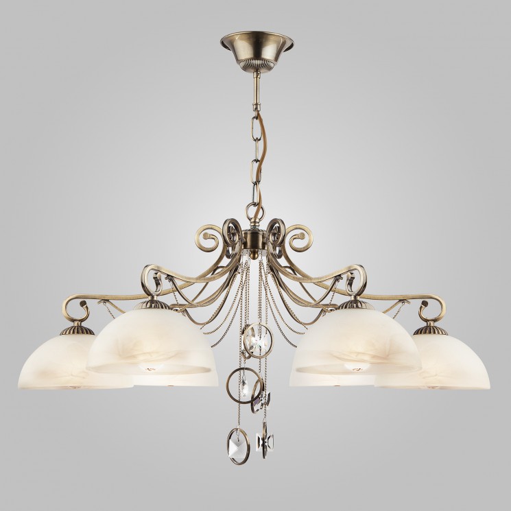 Подвесной светильник  Eurosvet Palermo 60062/6 античная бронза