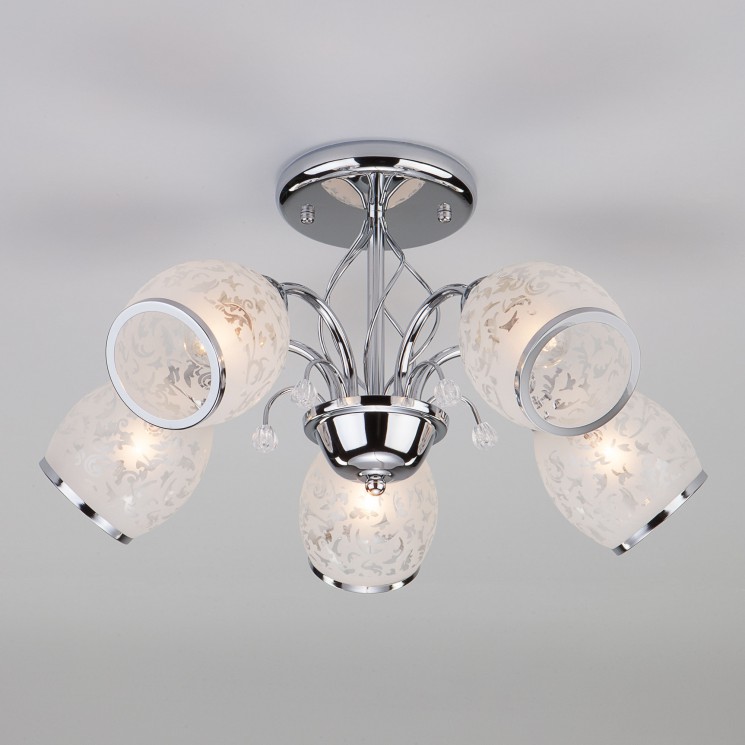 Потолочный светильник  Eurosvet Gabriella 30026/5 хром