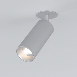 Встраиваемый светильник Elektrostandard Diffe серебряный 10W 4200K (25052/LED) Diffe