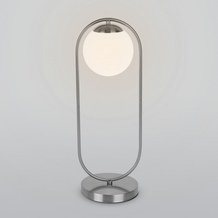 Настольный светильник в стиле лофт Eurosvet 01138/1 хром Ringo