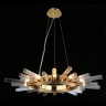 Подвесная люстра Crystal Lux FAIR SP12 GOLD D800