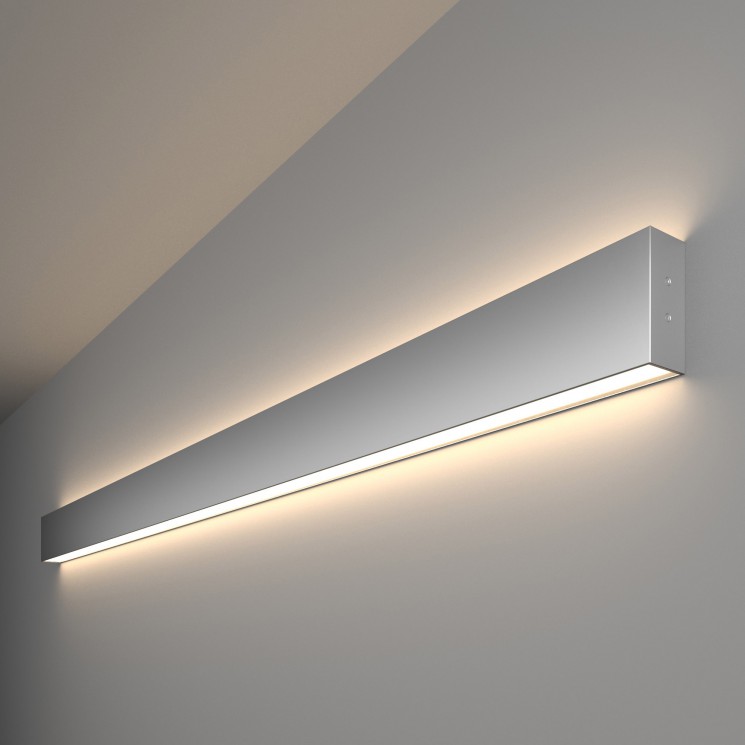 Линейный светодиодный двусторонний светильник Elektrostandard 128см 50Вт 4200К матовое серебро