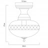 Светильник потолочный Arte lamp FABERGE A2303PL-1SG