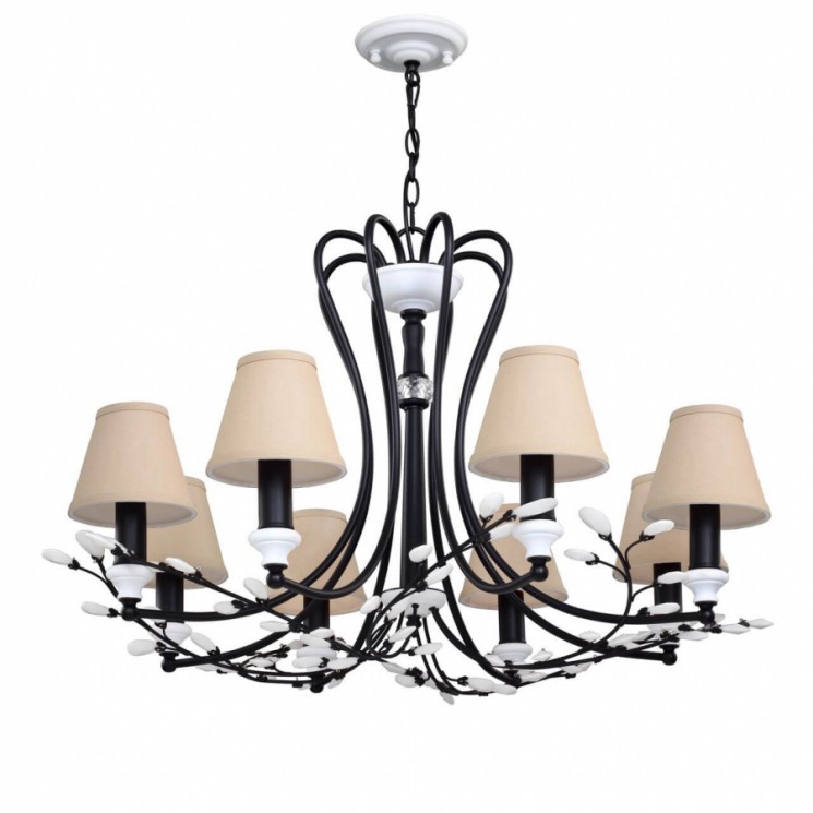 Люстра Favourite 2174-8P Laurel black