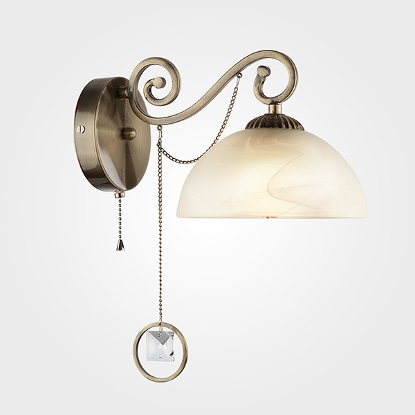 Светильник настенный Eurosvet Palermo 60062/1 античная бронза