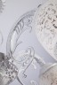 Потолочный светильник  Eurosvet Nimfa 70039/5 белый с серебром