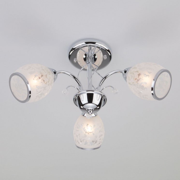 Потолочный светильник  Eurosvet Gabriella 30026/3 хром