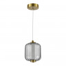 Подвес ST Luce Латунь/Дымчатый LED 1*10,8W 3000K          SL1193.313.01