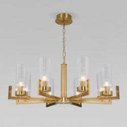Подвесная люстра Eurosvet 60133/8 латунь Arganie