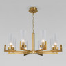 Подвесная люстра Eurosvet 60133/8 латунь Arganie