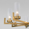 Подвесная люстра Eurosvet 60133/8 латунь Arganie