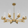 Подвесная люстра Eurosvet 60133/8 латунь Arganie