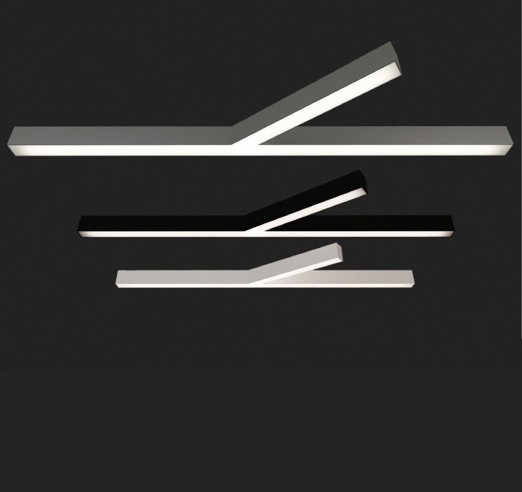 Накладной светодиодный светильник Donolux DL18516C042W77 150 см 76,8W