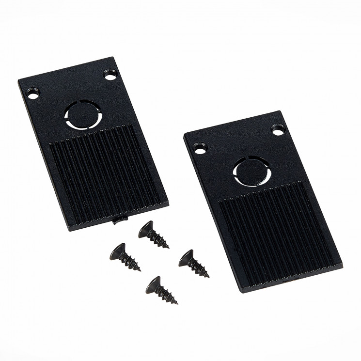 Заглушка к магнитному шинопроводу (2шт) ST-Luce Черный ST1005.469.00 SKYLINE 48