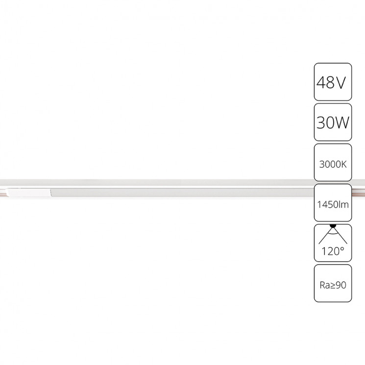 Магнитный трековый светильник Arte Lamp OPTIMA A7285PL-1WH