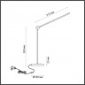 Настольный светильник Odeon Light 7101/12TL HIGHTECH