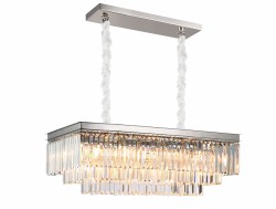 Люстра NEWPORT 31111/S nickel