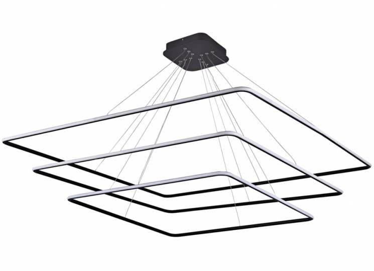 Подвесной светодиодный светильник Donolux S111024/3SQ 180W Black Out