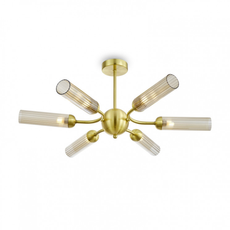 Люстра на штанге Freya FR5379CL-06G Borgy