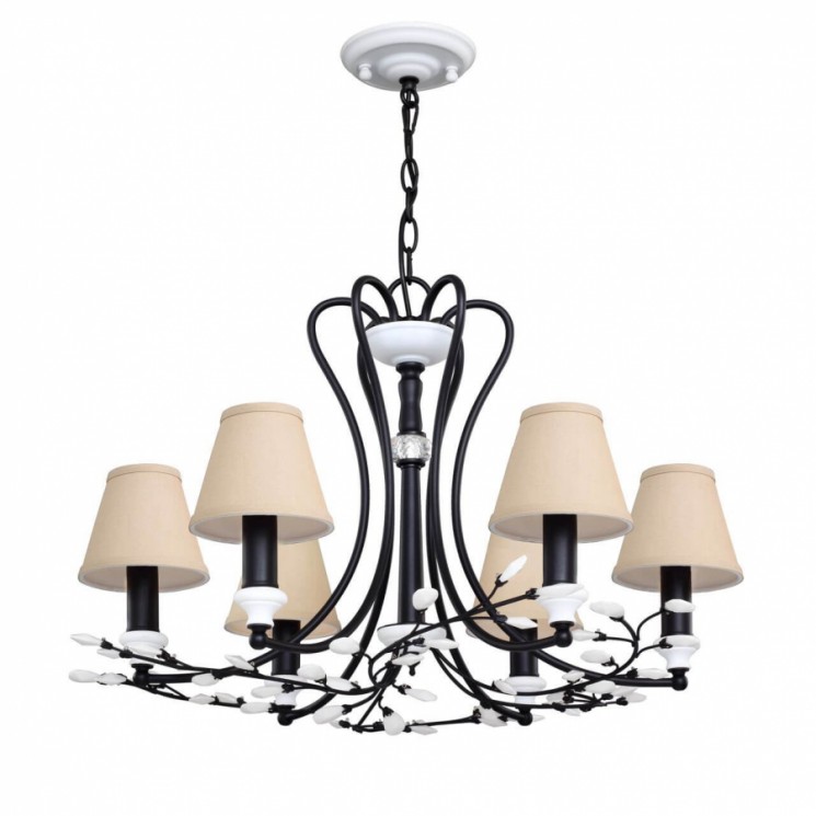 Люстра Favourite 2174-6P Laurel black