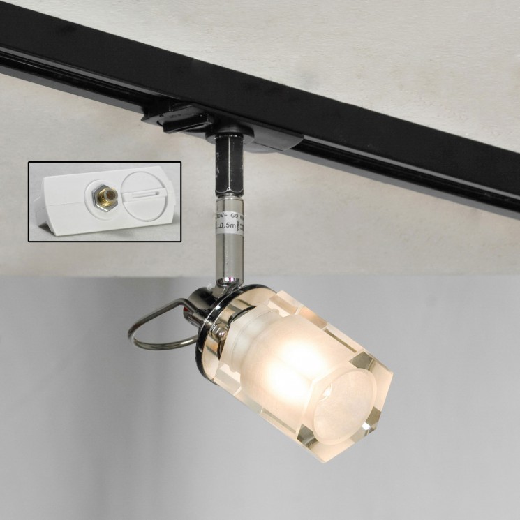 Трековый светильник однофазный Lussole LSL-7901-01-TAW TRACK LIGHTS