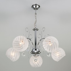 Подвесной светильник  Eurosvet Lotos 30002/5 хром