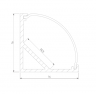 Угловой алюминиевый профиль для светодиодной ленты Elektrostandard LL-2-ALP008
