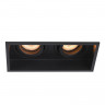 Встраиваемый светильник ST Luce Черный GU10 2*50W IP20 L91,5xW17,2xH5,2 220V Без ламп      ST261.418.02