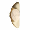 Светильник настенный ST Luce Золотистый/Алебастр LED 1*7W 3000K         SL6229.201.01