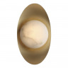 Светильник настенный ST Luce Золотистый/Алебастр LED 1*7W 3000K         SL6229.201.01